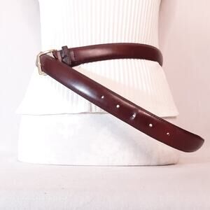 Hand Crafted American Leather Belt Mens 38 Waist Pecan Brown